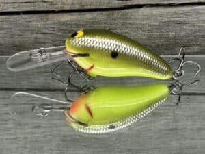 Black Label Balsa - Rock Hound - Custom Balsa Crankbait - Moon Shine color