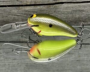 Black Label Balsa - Rock Hound - Custom Balsa Crankbait - Moon Shine color
