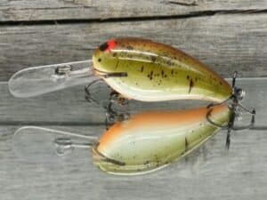 Black Label Balsa - Rock Hound - Custom Balsa Crankbait - Root Beer color