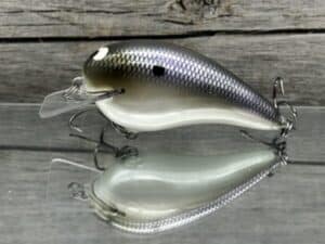 Black Label Balsa - Ricochet - Custom Balsa Crankbait - American Shad color