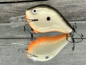 Black Label Balsa - C-1 - Custom Balsa Crankbait - Bone Khaki Color