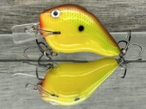 Black Label Balsa - C-1 - Custom Balsa Crankbait - Chartreuse Classic Color