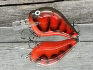 Black Label Balsa - C-1 - Custom Balsa Crankbait - Delta Craw Color