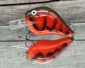 Black Label Balsa - C-1 - Custom Balsa Crankbait - Delta Craw Color