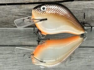 Black Label Balsa - C-1 - Custom Balsa Crankbait - Hot Chocolate Color