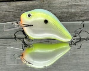 Black Label Balsa - C-1 - Custom Balsa Crankbait - Citrus Candy Color
