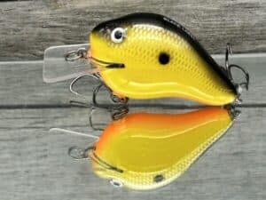 Black Label Balsa - C-1 - Custom Balsa Crankbait - Mellow Yellow Color
