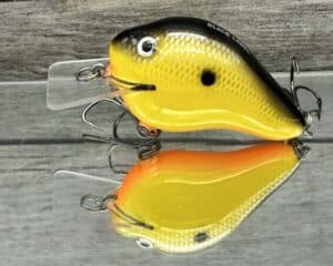 Black Label Balsa - C-1 - Custom Balsa Crankbait - Mellow Yellow Color