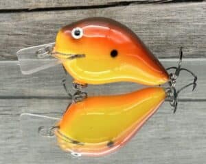 Black Label Balsa - C-1 - Custom Balsa Crankbait - Simple Craw Color