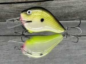 Black Label Balsa - C-1 - Custom Balsa Crankbait - Bone Shad Color