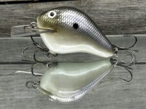 Black Label Balsa - C-1 - Custom Balsa Crankbait - American Shad Color