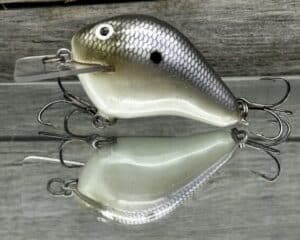 Black Label Balsa - C-1 - Custom Balsa Crankbait - American Shad Color