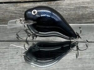 Black Label Balsa - C-1 - Custom Balsa Crankbait - Lights Out Color