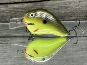 Black Label Balsa - C-1 - Custom Balsa Crankbait - Moon Shine Color