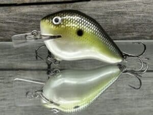 Black Label Balsa - C-1 - Custom Balsa Crankbait - Money Shad Color