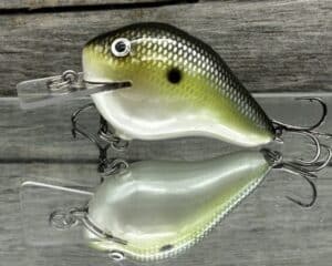 Black Label Balsa - C-1 - Custom Balsa Crankbait - Money Shad Color
