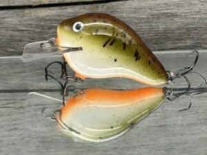 Black Label Balsa - C-1 - Custom Balsa Crankbait - Root Beer Color