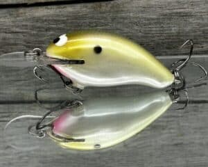 Black Label Balsa - Badger - Custom Balsa Crankbait - Morning Dawn Color