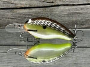 Black Label Balsa - Badger - Custom Balsa Crankbait - Slick Color