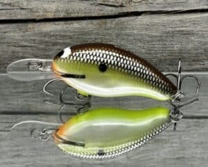 Black Label Balsa - Badger - Custom Balsa Crankbait - Slick Color