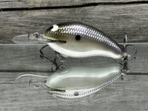 Black Label Balsa - Badger - Custom Balsa Crankbait - American Shad Color