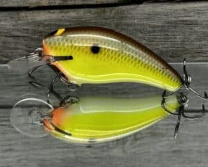 Black Label Balsa - Cricket - Custom Balsa Crankbait - River Bream color