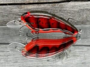 Black Label Balsa - Cricket - Custom Balsa Crankbait - Delta Craw color
