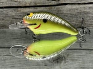 Black Label Balsa - Cricket - Custom Balsa Crankbait - Moon Shine color