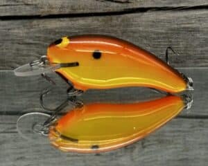 Black Label Balsa - Cricket - Custom Balsa Crankbait - Simple Craw color