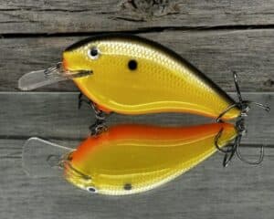 Black Label Balsa - Seducer - Custom Balsa Crankbait - Mellow Yellow color