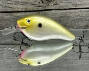 Black Label Balsa - Seducer - Custom Balsa Crankbait - Morning Dawn color