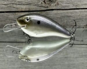 Black Label Balsa - Seducer - Custom Balsa Crankbait - American Shad color