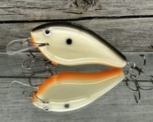 Black Label Balsa - Seducer - Custom Balsa Crankbait - Bone Khaki color