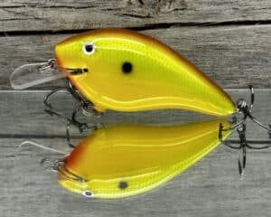 Black Label Balsa - Seducer - Custom Balsa Crankbait - Chartreuse Classic color