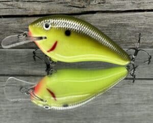Black Label Balsa - Seducer - Custom Balsa Crankbait - Moon Shine color