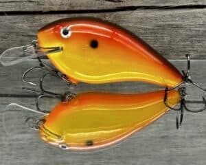 Black Label Balsa - Seducer - Custom Balsa Crankbait - Simple Craw color