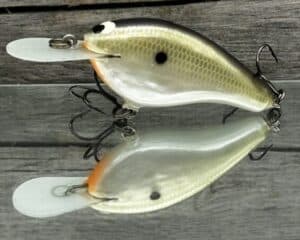 Black Label Balsa - Fat Flat - Custom Balsa Crankbait - Smash color