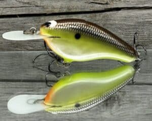 Black Label Balsa - Fat Flat - Custom Balsa Crankbait - Slick color
