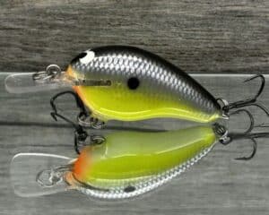 Black Label Balsa - Sweetheart MR - Custom Balsa Crankbait - Chartreuse Magic color