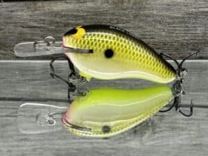 Black Label Balsa - Sweetheart MR - Custom Balsa Crankbait - Bone Shad color