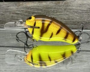 Black Label Balsa - Sweetheart MR - Custom Balsa Crankbait - Spring Tiger color