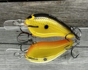 Black Label Balsa - Sweetheart MR - Custom Balsa Crankbait - Mellow Yellow color