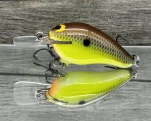 Black Label Balsa - Sweetheart MR - Custom Balsa Crankbait - River Bream color