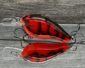 Black Label Balsa - Sweetheart MR - Custom Balsa Crankbait - Delta Craw color