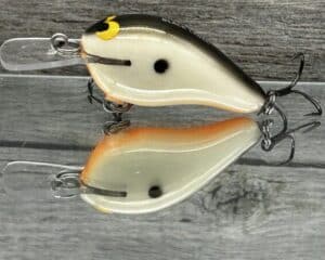 Black Label Balsa - Sweetheart MR - Custom Balsa Crankbait - Bone Khaki color