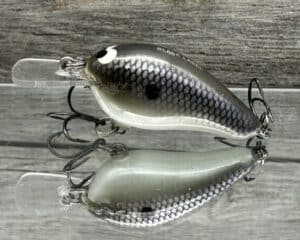 Black Label Balsa - Sweetheart MR - Custom Balsa Crankbait - American Shad color