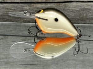 Black Label Balsa - Wreck Deep - Custom Balsa Crankbait - Bone Khaki color