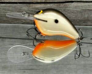 Black Label Balsa - Wreck Deep - Custom Balsa Crankbait - Bone Khaki color