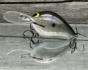 Black Label Balsa - Wreck Deep - Custom Balsa Crankbait - Gizzard Shad Foil color