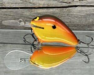 Black Label Balsa - Wreck Deep - Custom Balsa Crankbait - Simple Craw color